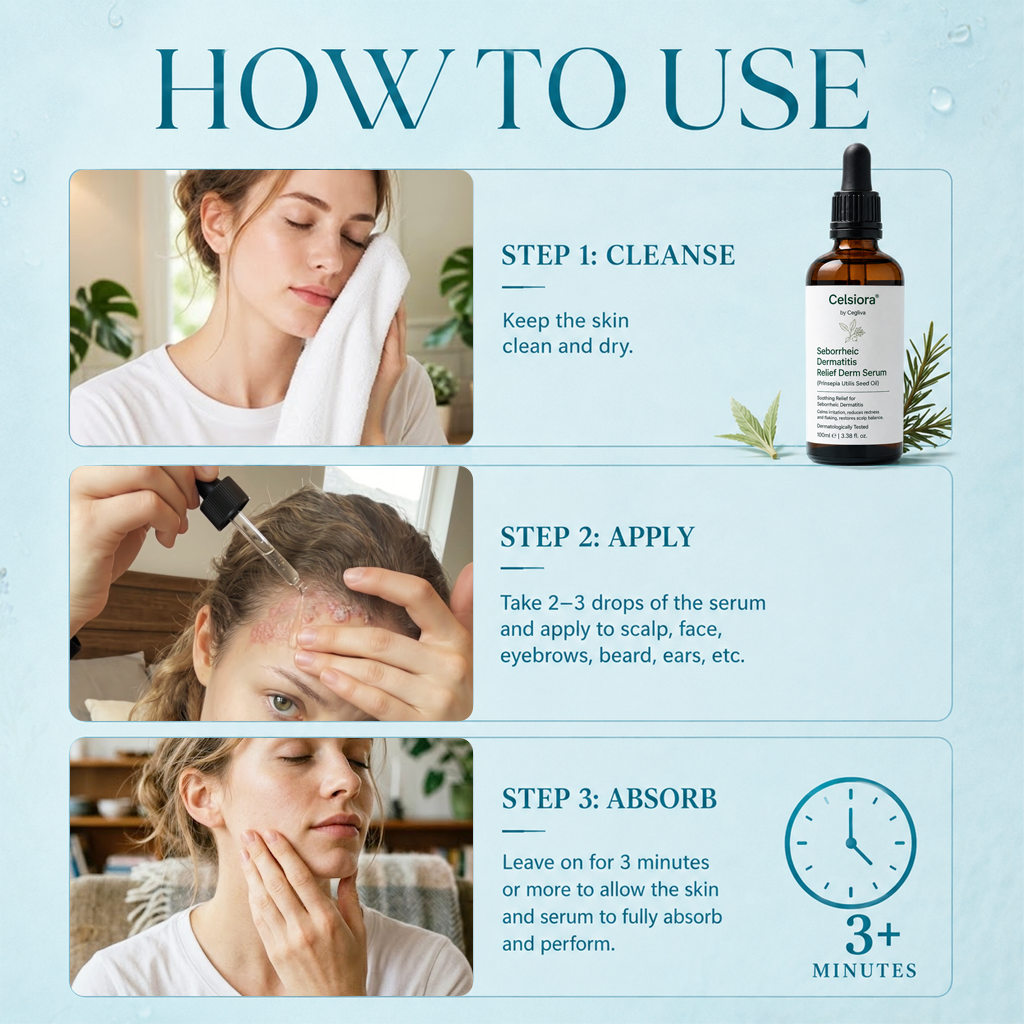 🟢Celsiora® Seborrheic Dermatitis Relief Derm Serum