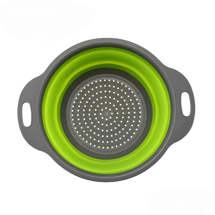 🥗 3-Piece Collapsible Colander Set – Fold Flat, Save Space & Easily Drain Fruits, Veggies & Pasta
