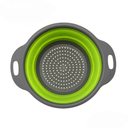 🥗 3-Piece Collapsible Colander Set – Fold Flat, Save Space & Easily Drain Fruits, Veggies & Pasta