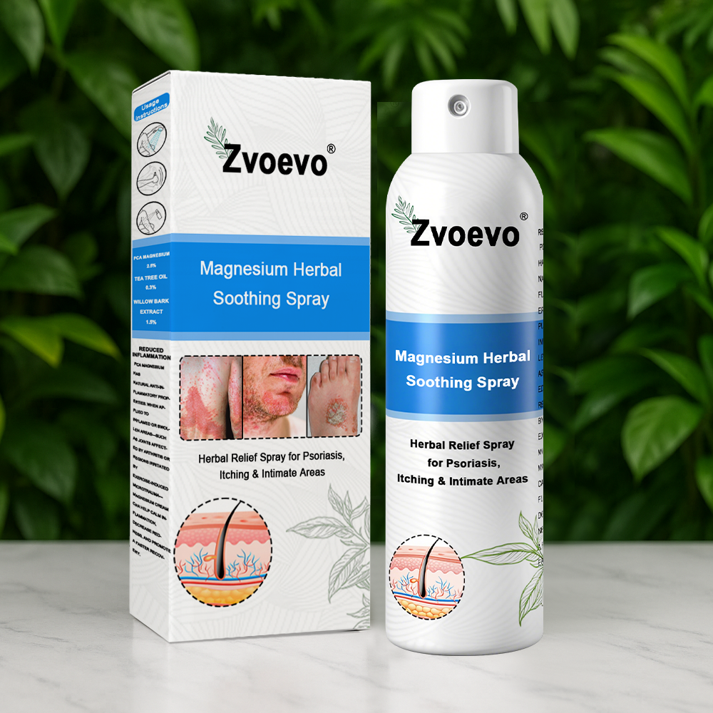 USA 80%OFF✅Official Store: Zvoevo®Magnesium Herbal Psoriasis Spray⚕️FDA Certified (Eliminates psoriasis and eczema, treats bacterial infections in the genital area, relieves joint pain and neuropathic pain, and treats acne and pigmentation) (Copy)