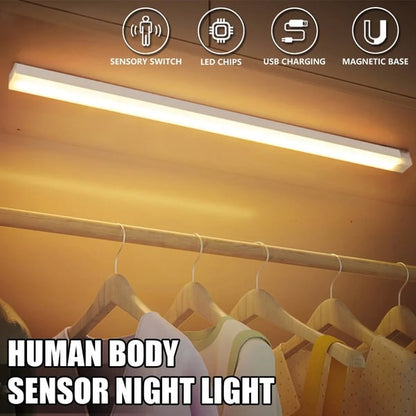 🎁Last Day Buy 2 Get 1 Free💡 Punch-free Smart Sensor Magnetic Rechargeable LED Lights-Remifa®