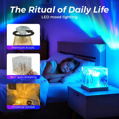 💥LAST DAY SALE 50% OFF💥Northern Dreamscape Projector, 2026 New 16 Color Aurora Light Projector, Mood Lighting for Bedroom, Perfect Christmas Gifts for Teens, Aurora Lamp for Decoration
