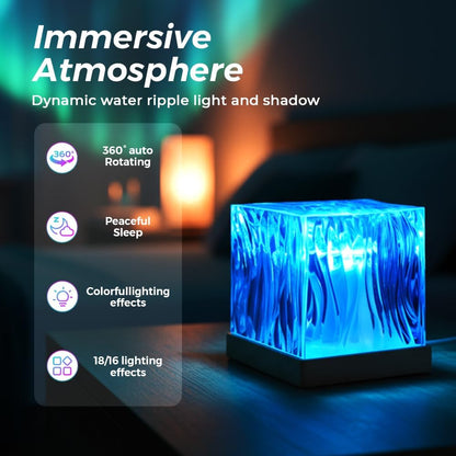💥LAST DAY SALE 50% OFF💥Northern Dreamscape Projector, 2026 New 16 Color Aurora Light Projector, Mood Lighting for Bedroom, Perfect Christmas Gifts for Teens, Aurora Lamp for Decoration