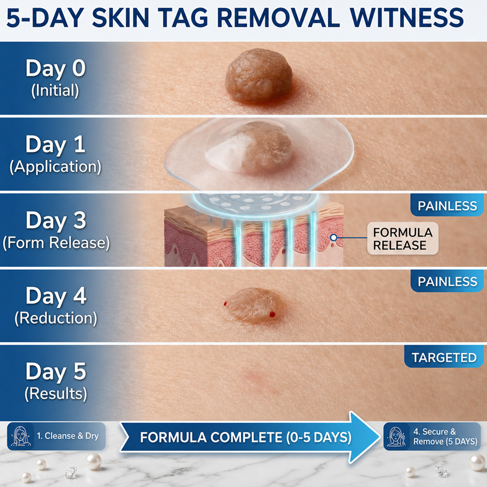 🍃  Celsiora® 2-in-1 Microneedle & Hydrocolloid Patch | Raised Moles,Acne,  Flat Warts & Skin Tags Remover | Improves Wrinkles, Scars & Blemishes | Invisible Pimple Patches for Face & Body (Copy)