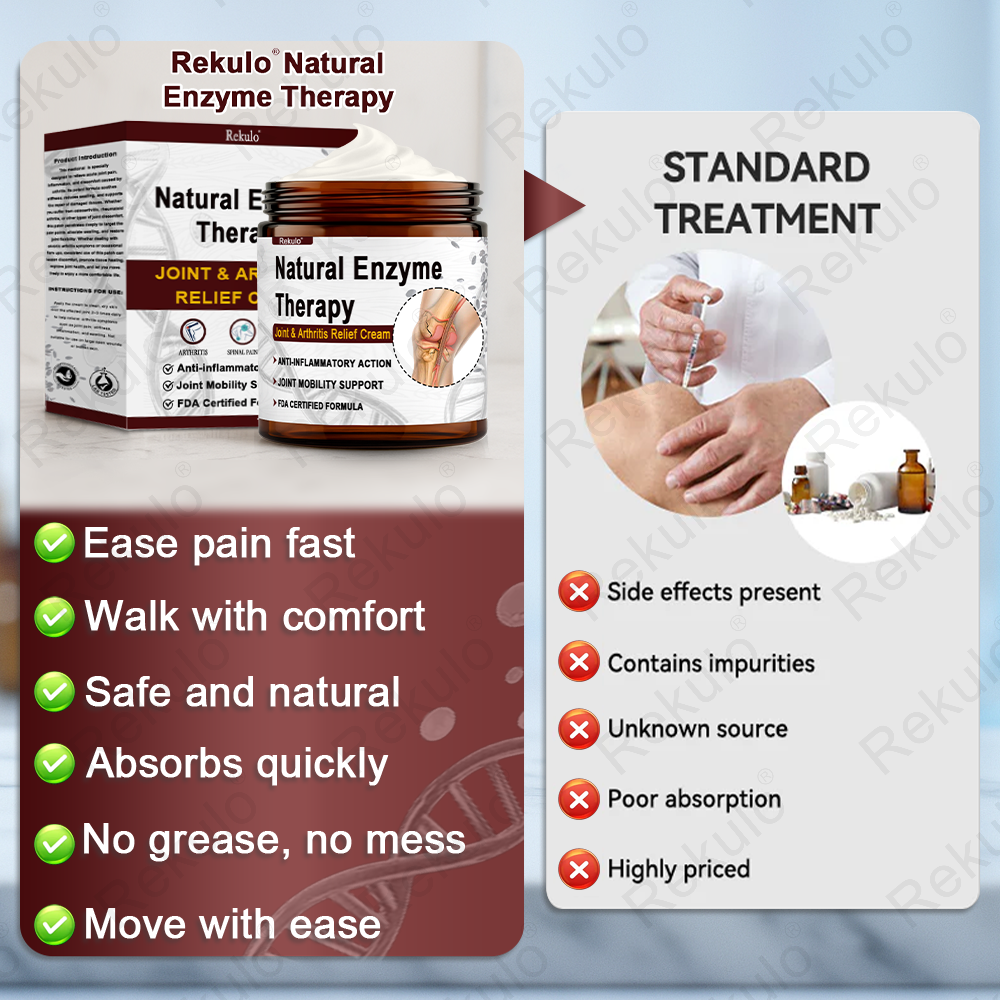 USA80%OFF✅FDA Certified :  Rekulo® Black Rice Pain Healing Bone Cream ( Treatment for arthritis, neuropathyy, rheumatic diseases, sports injuries, twitches and muscle spasms) (Copy)