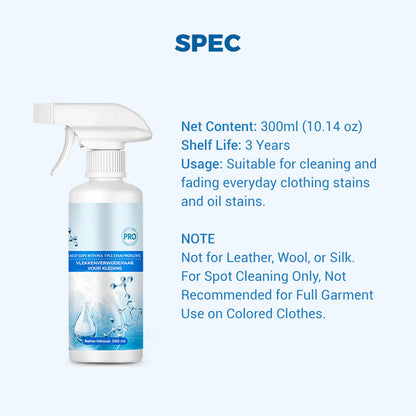 🔥40% OFF🎉All-in-One Powerful Stain Remover Clothes Dry-Clean Spray