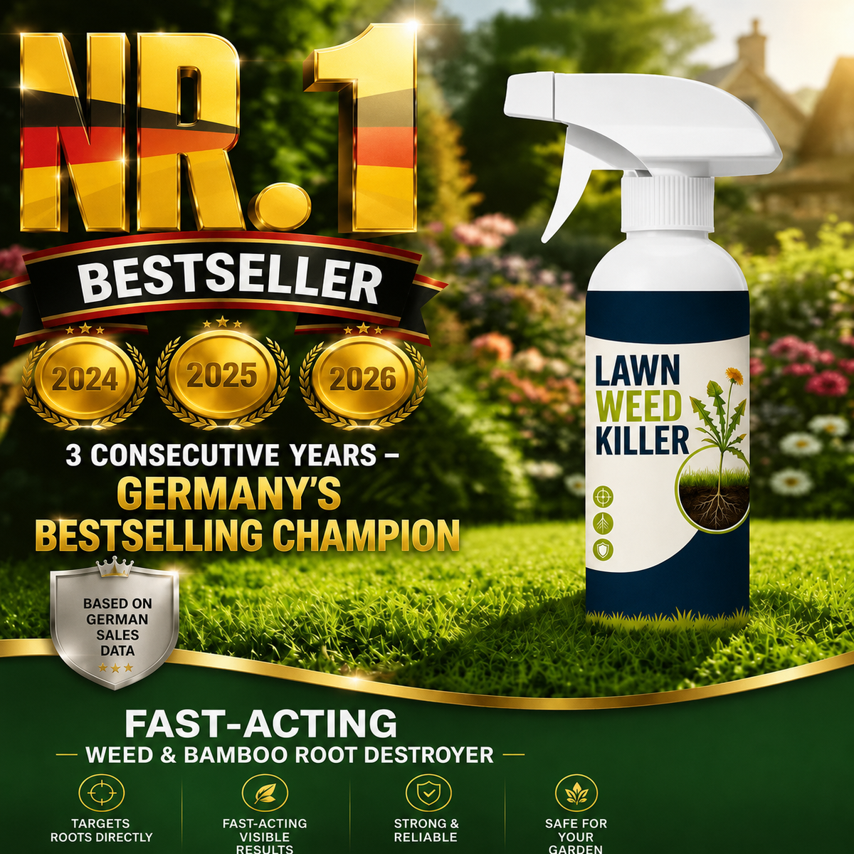 🏆Limited-Time Price: Only $19.99!!!⚡ Easy Stress‑Free Weeding | For Gardens, Paths & Patios 🌿 Helps Suppress Weed Growth